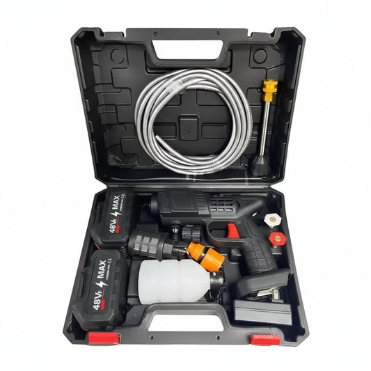 Hidrolavadora Portatil + 2 Baterías
