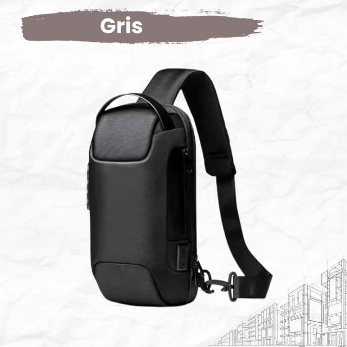 Bolso Impermeable Anti robo con Puerto de Carga - imagen 6