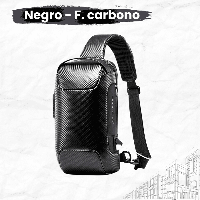 Bolso Impermeable Anti robo con Puerto de Carga - imagen 9