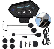 Intercomunicador BT12, auriculares bluetooth para casco miniatura 4