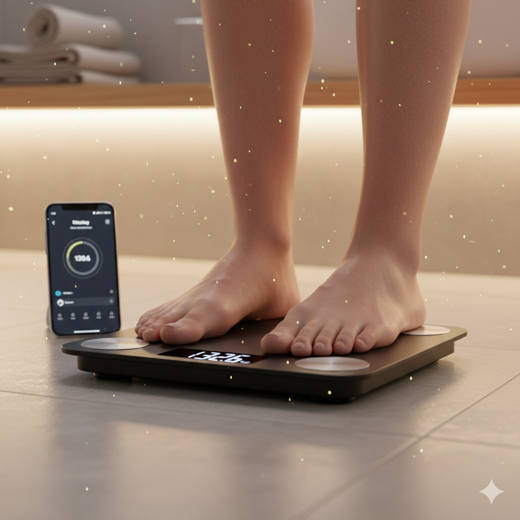 Bascula Digital Inteligente Bluetooth Recargable - imagen 2