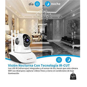 CAMARA WI FI 3 ANTENAS miniatura 3