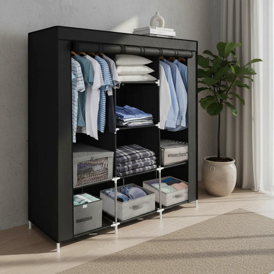 Closet Ropero Armable 3 Puertas Organizador Portátil