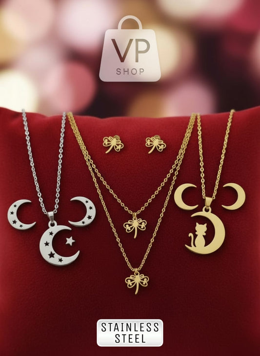 Set de Collares y Aretes