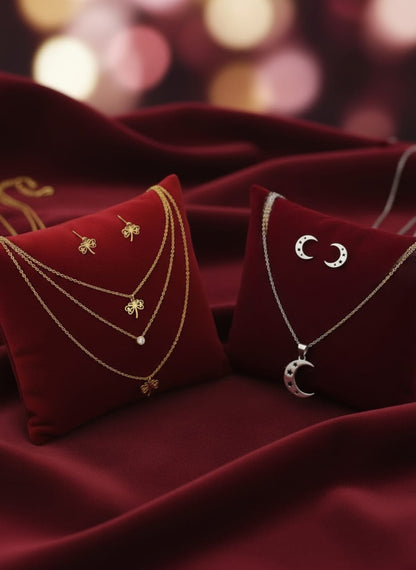 Set de Collares y Aretes