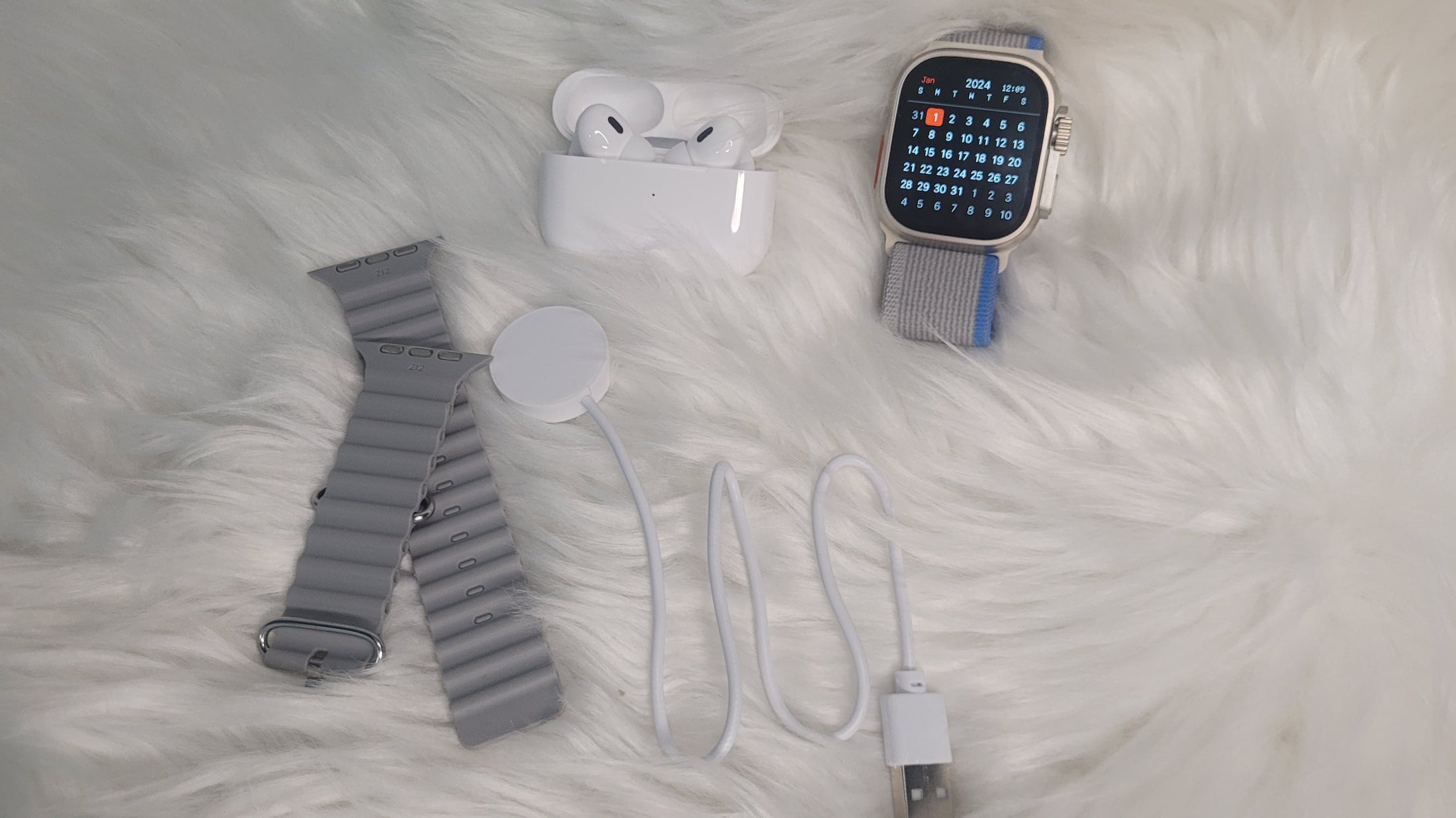 Smartwatch Ultra 2 + AirPods Pro 2 + 2 Pulsos *** - imagen 5