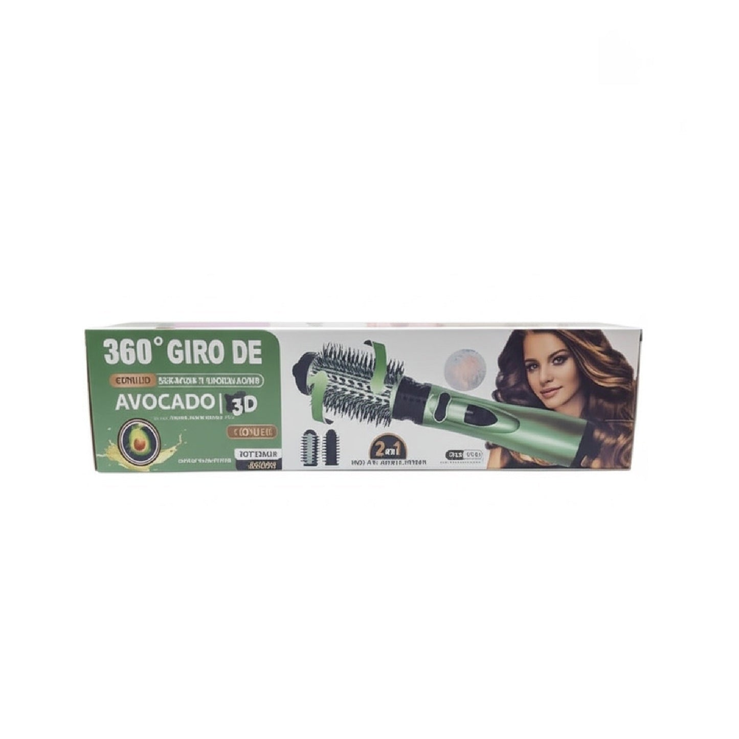 Cepillo Secadora y Modeladora Aguacate NB-2401