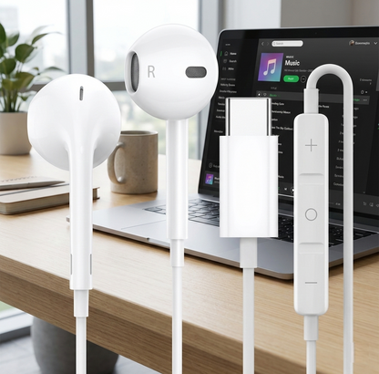 Audífonos Iphone Tipo C