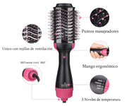 Cepillo 3 en 1 One Step Secador, Plancha y Rizadora 🌟 VOLUMINIZADOR miniatura 2